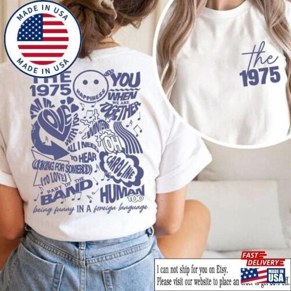 1975 At Their Very Best Tour Fan Graphic Unisex T-Shirt